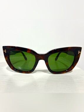 Tom Ford Women’s Tortoise Cat Eye Sunglasses
